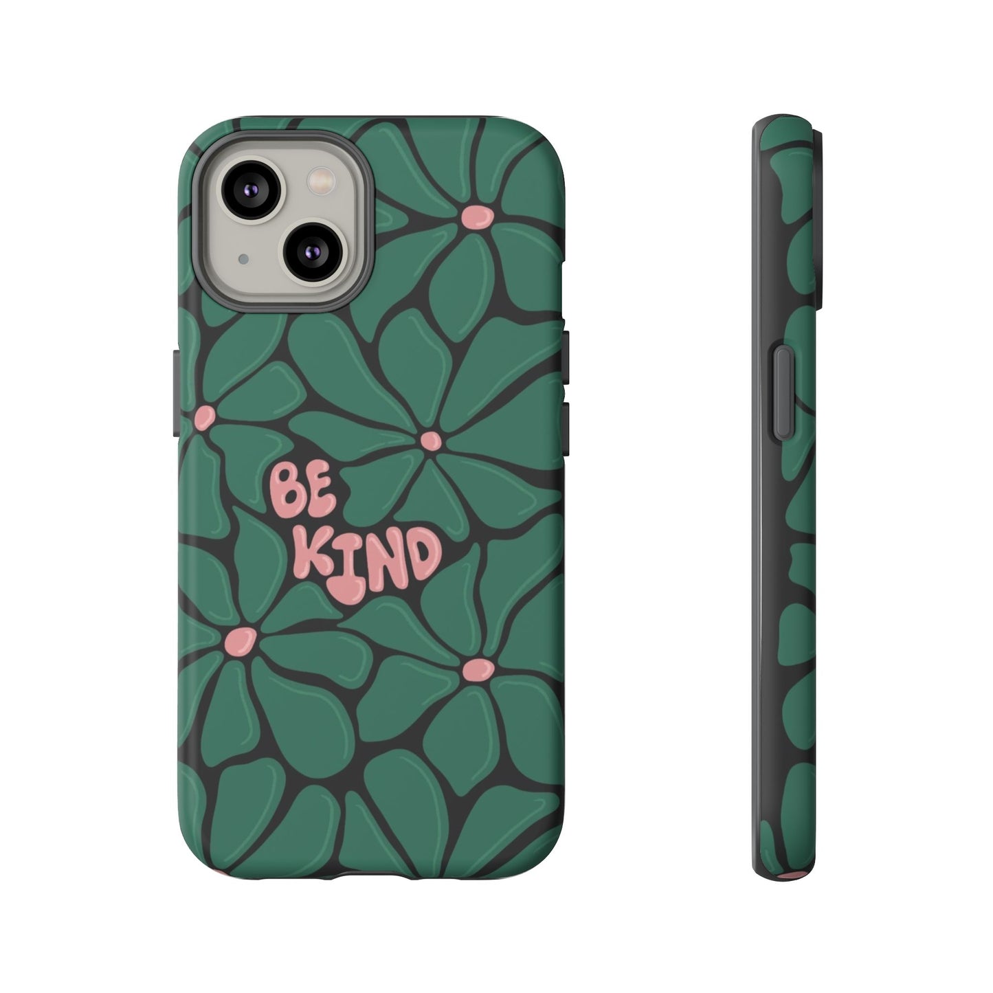 Be Kind Floral Phone Case – Protective & Stylish Case for iPhone/Android