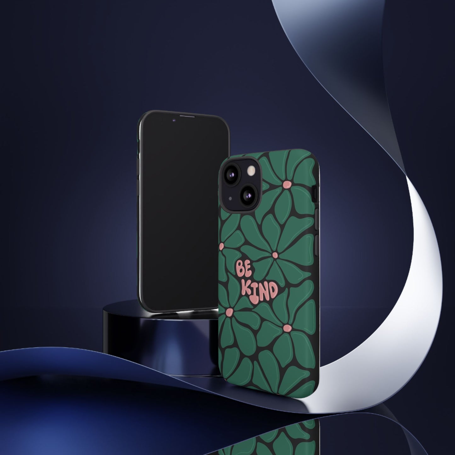 Be Kind Floral Phone Case – Protective & Stylish Case for iPhone/Android