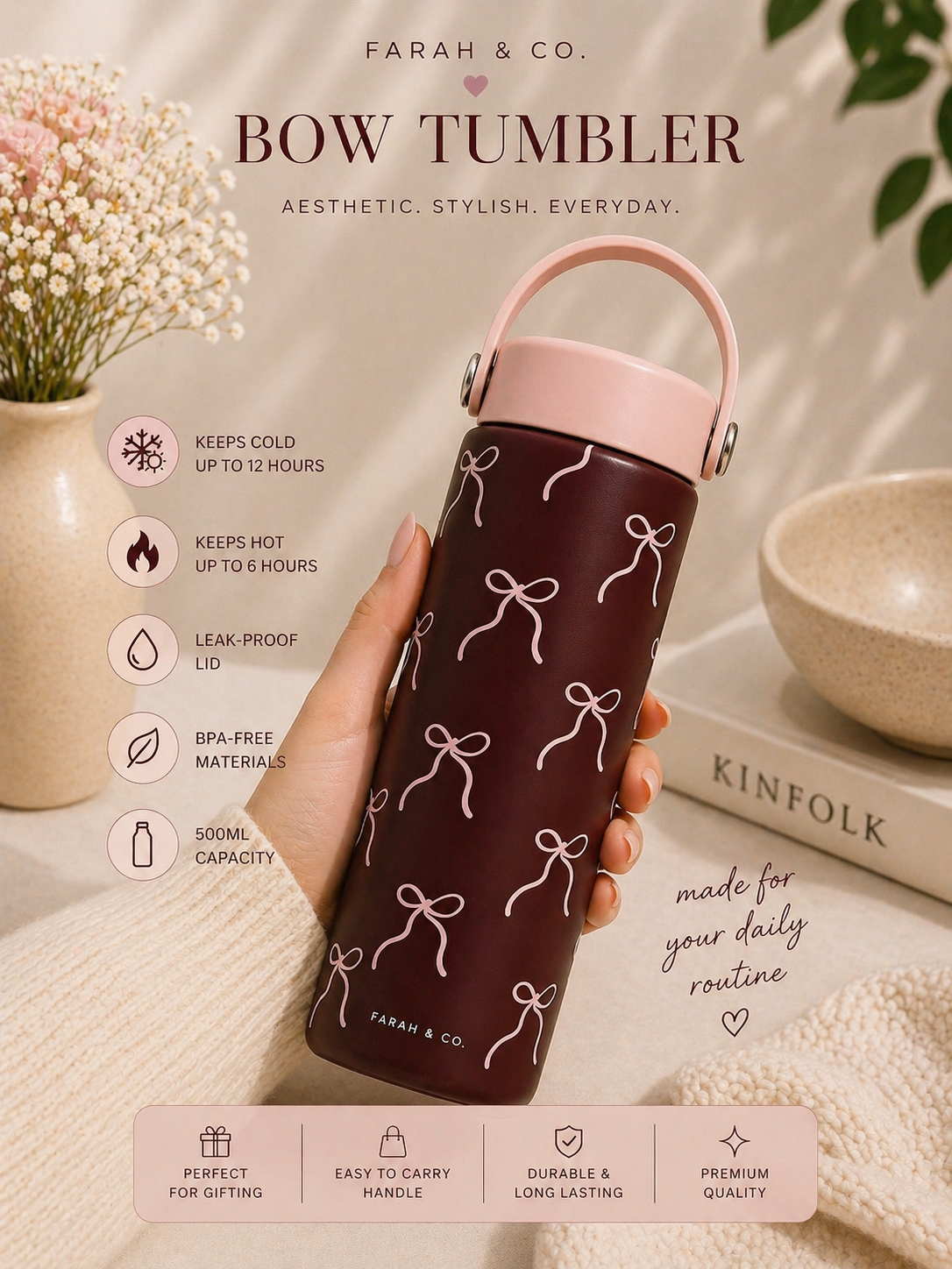 Midnight Bow Bottle (Limited Edition)