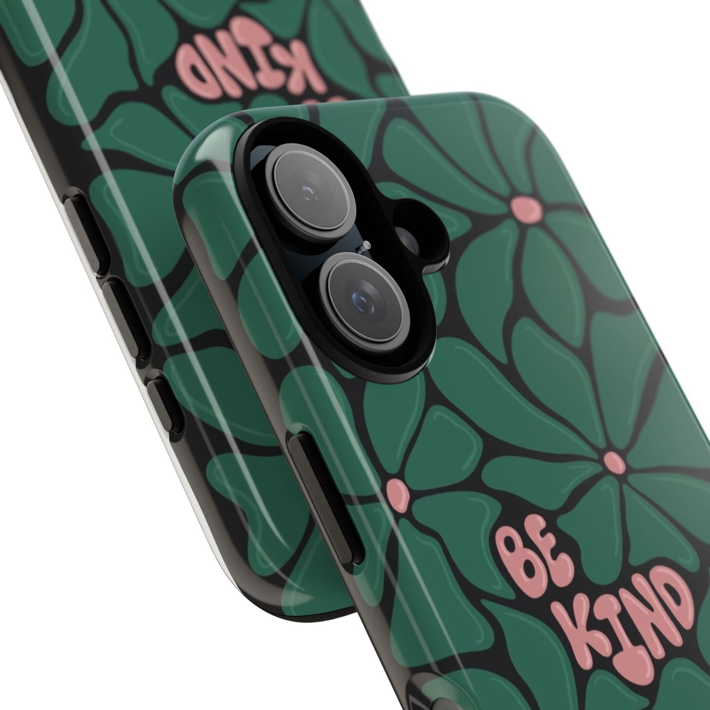 Be Kind Floral Phone Case – Protective & Stylish Case for iPhone/Android