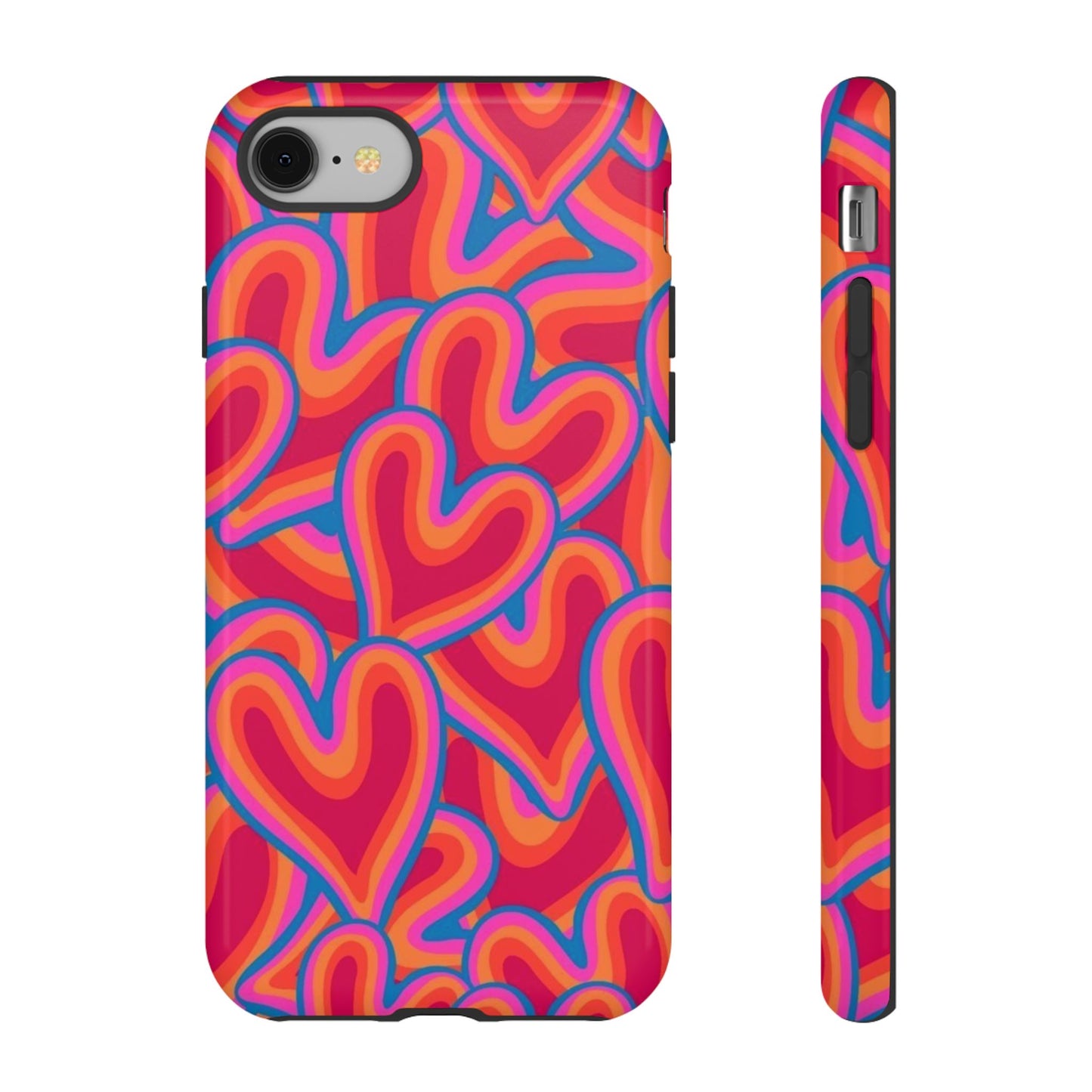 Groovy Hearts Phone Case ❤️✨