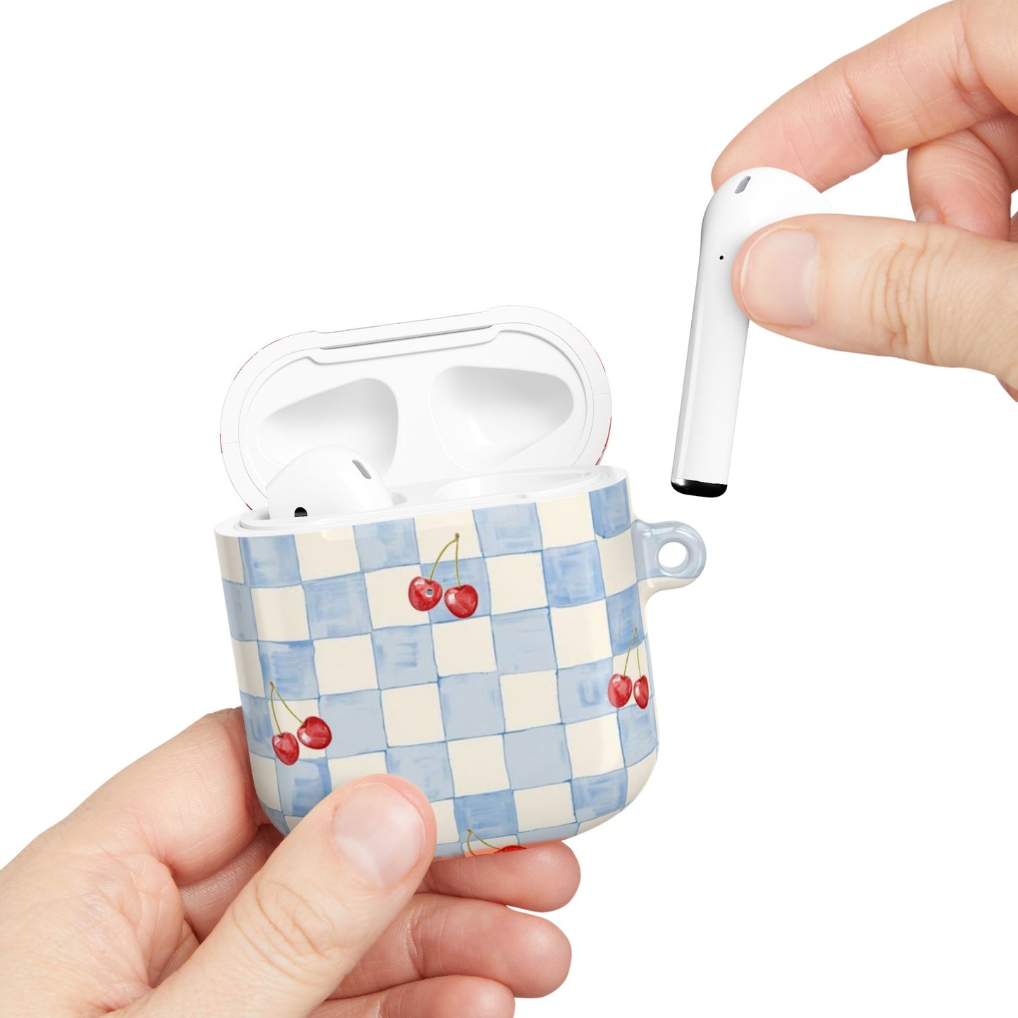 Cherry Checkerboard AirPods Pro Case