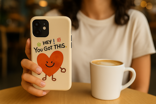 Hey! You Got This – Motivational Heart Phone Case