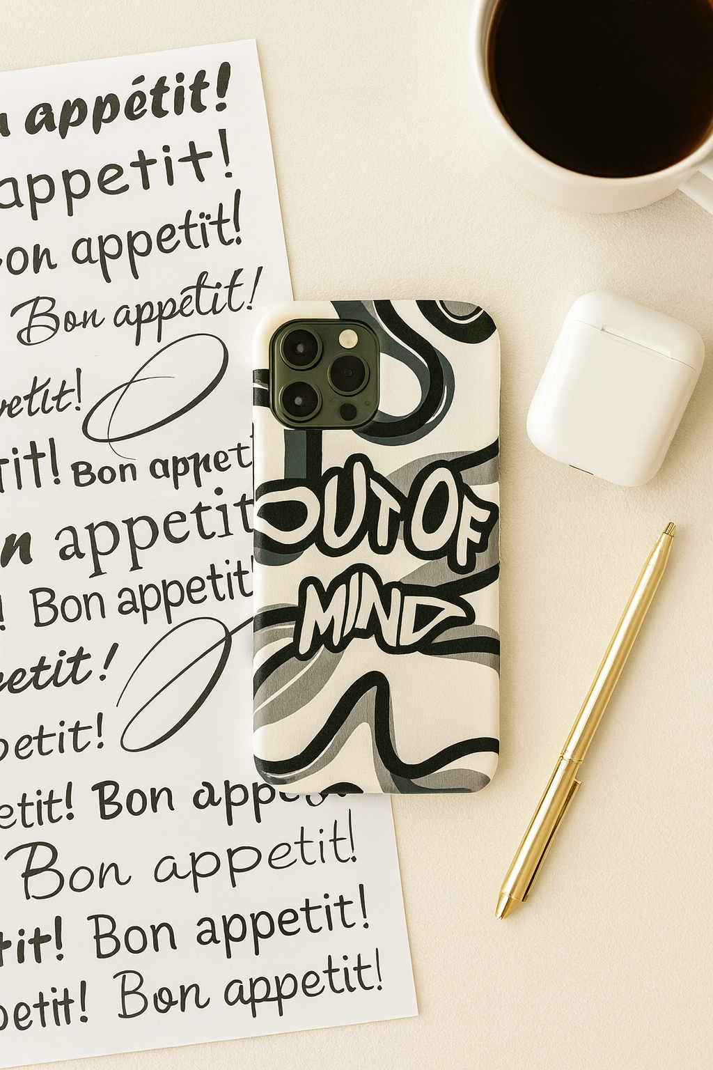 Out of Mind Abstract Phone Case