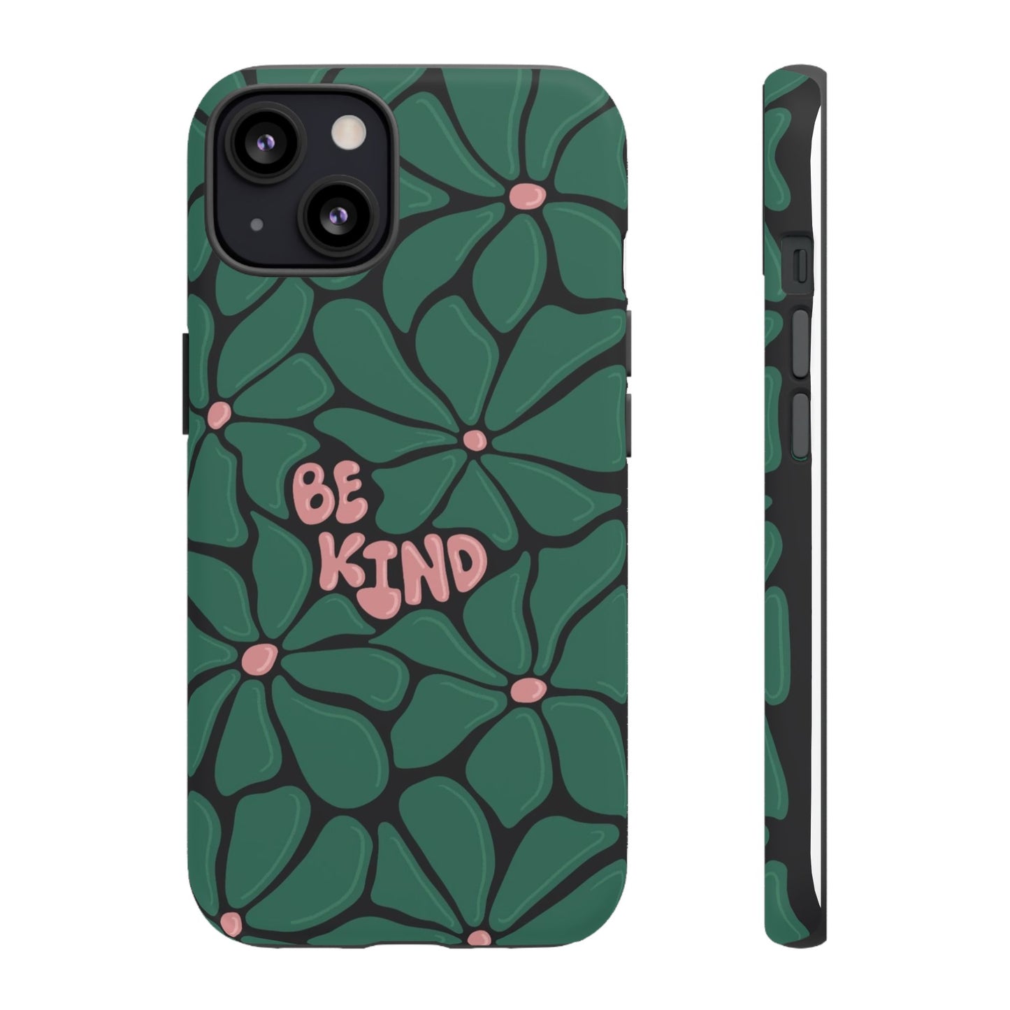 Be Kind Floral Phone Case – Protective & Stylish Case for iPhone/Android