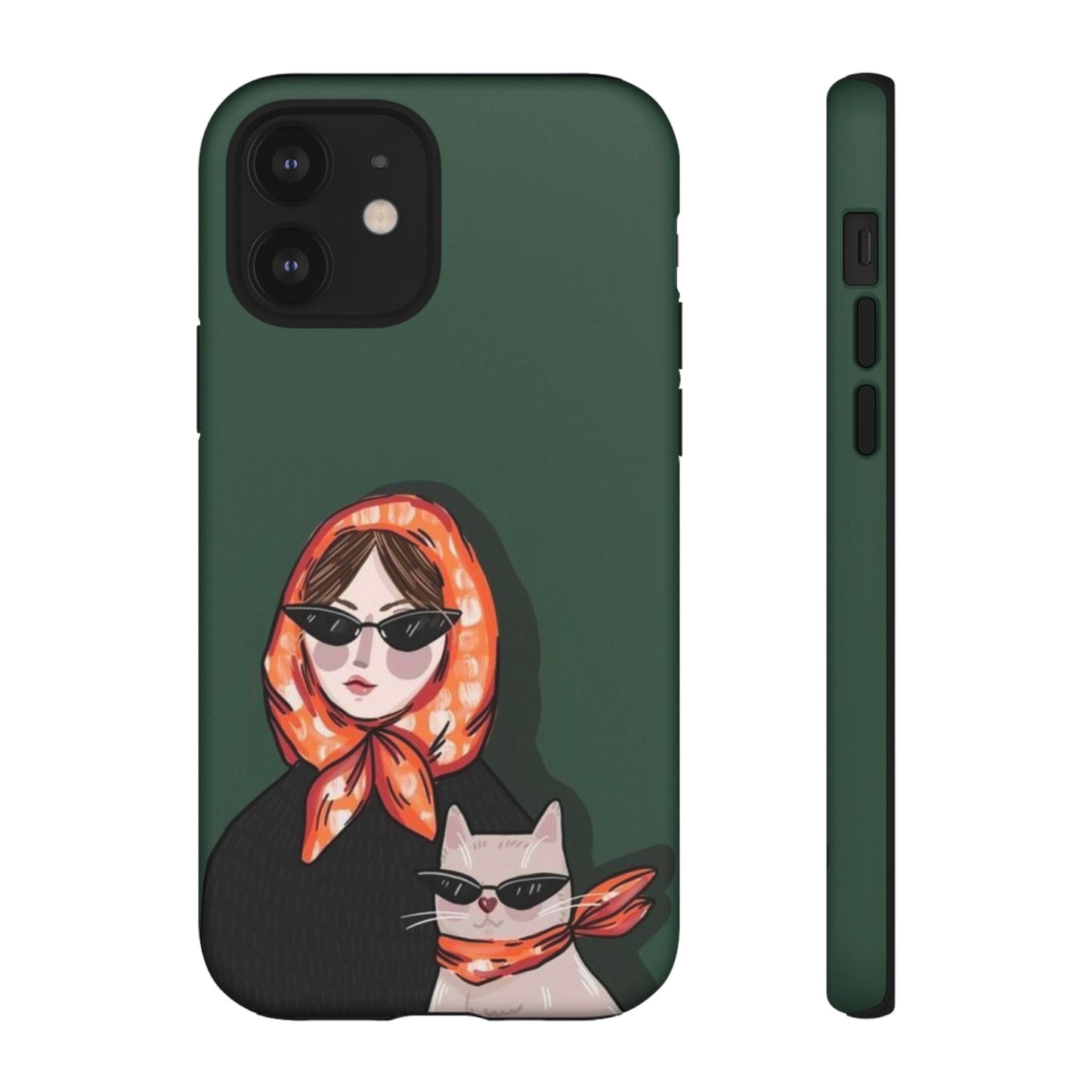 Lady & Cat Chic Phone Case