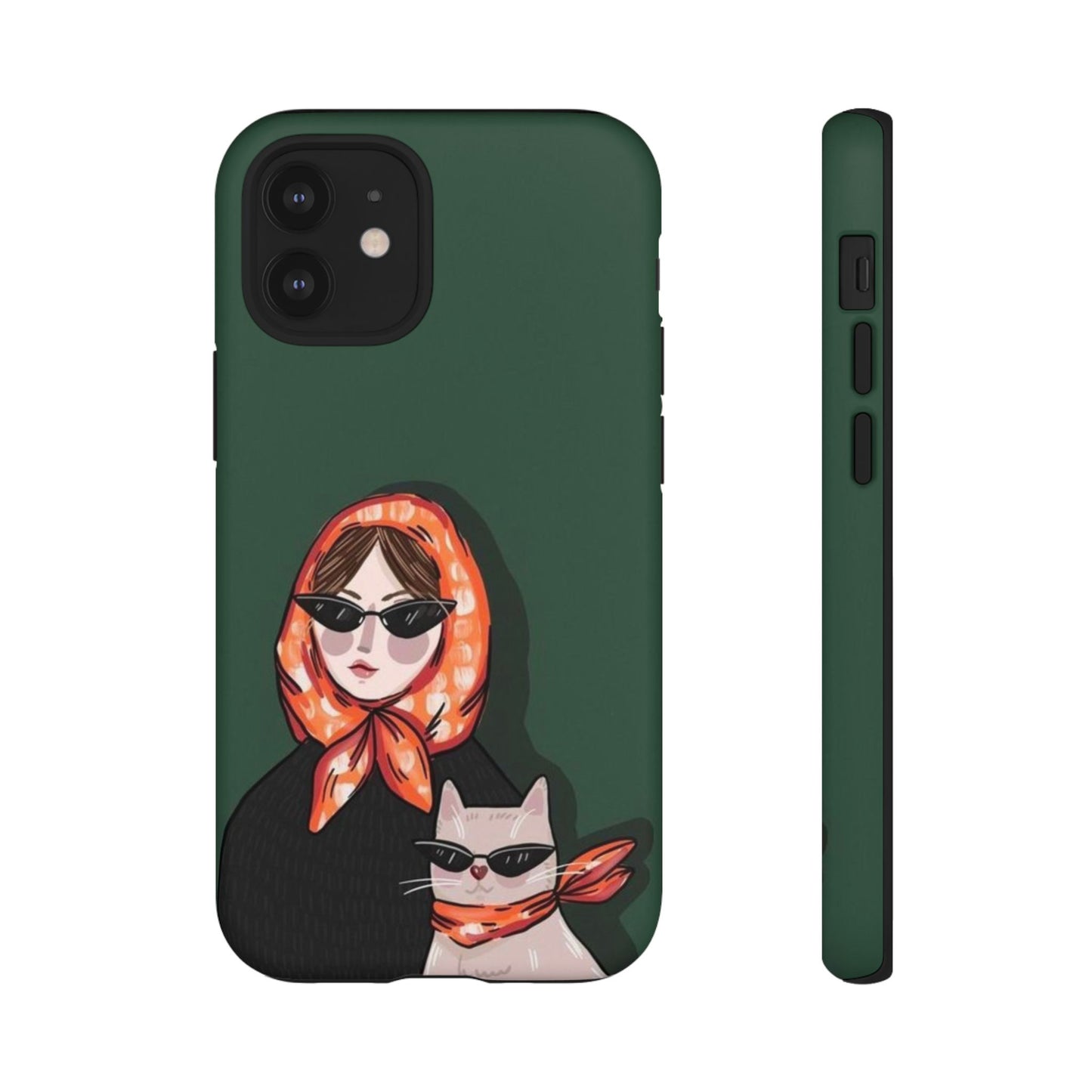 Lady & Cat Chic Phone Case