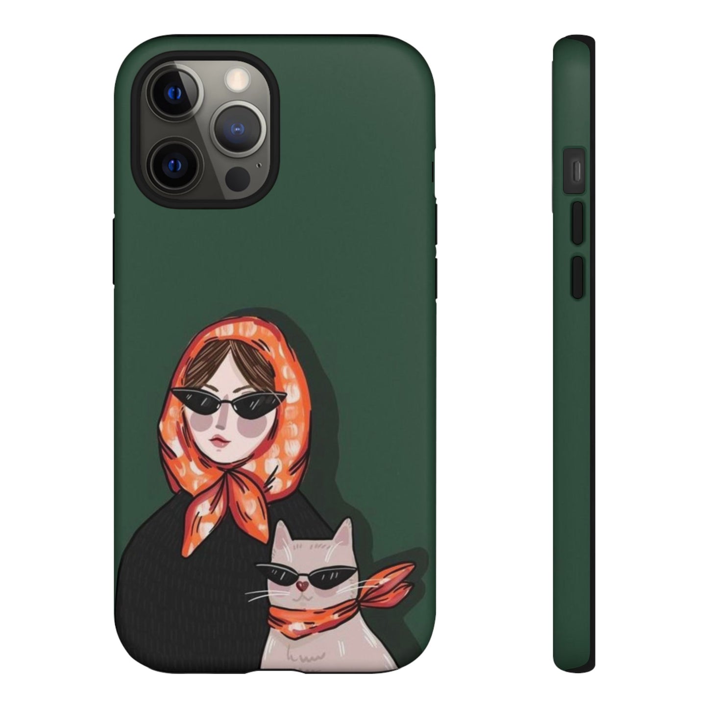 Lady & Cat Chic Phone Case