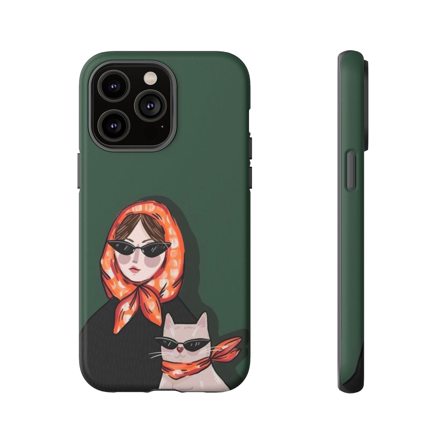 Lady & Cat Chic Phone Case