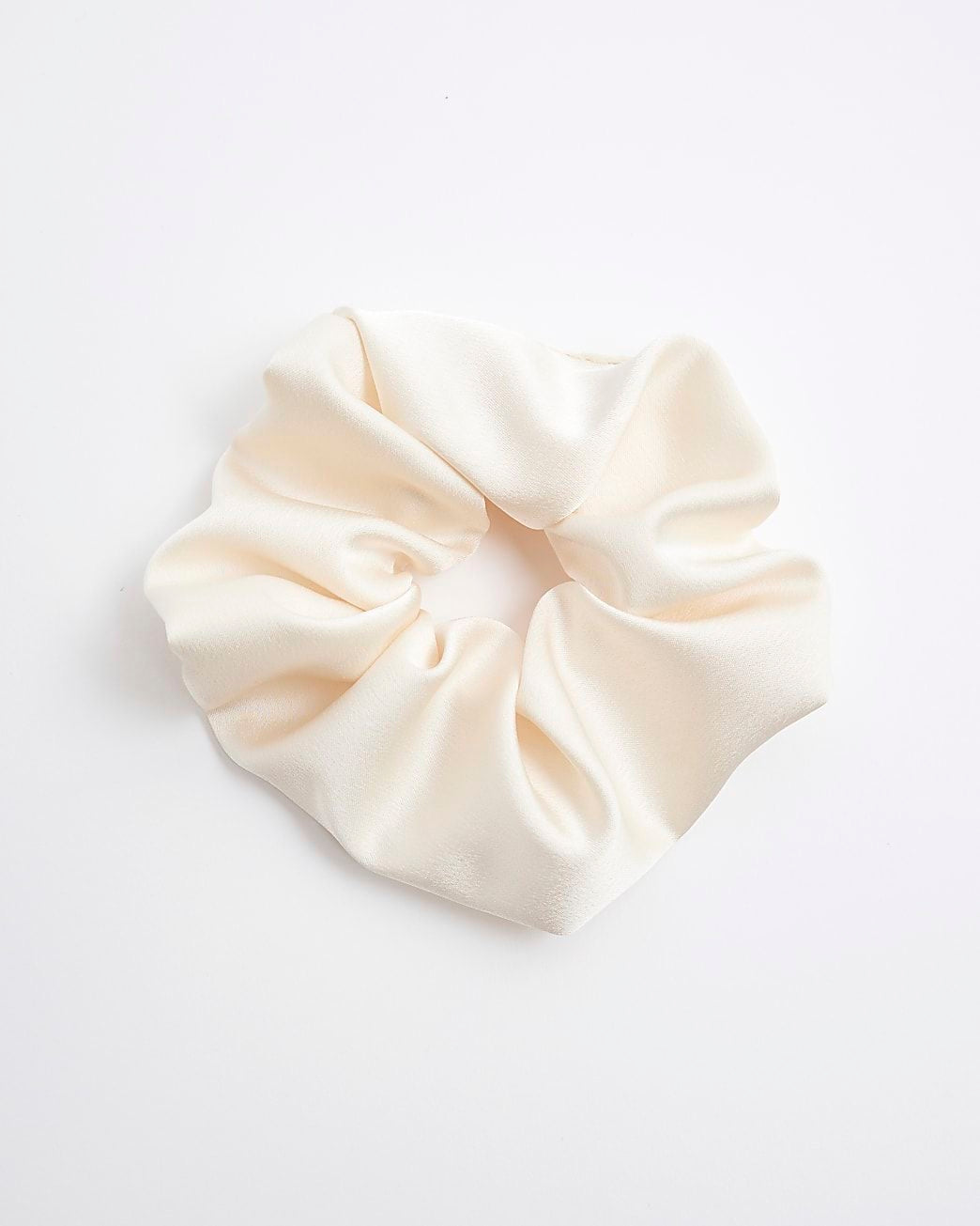 Satin Scrunchies – Set of 2 (Soft & Gentle on Hair)