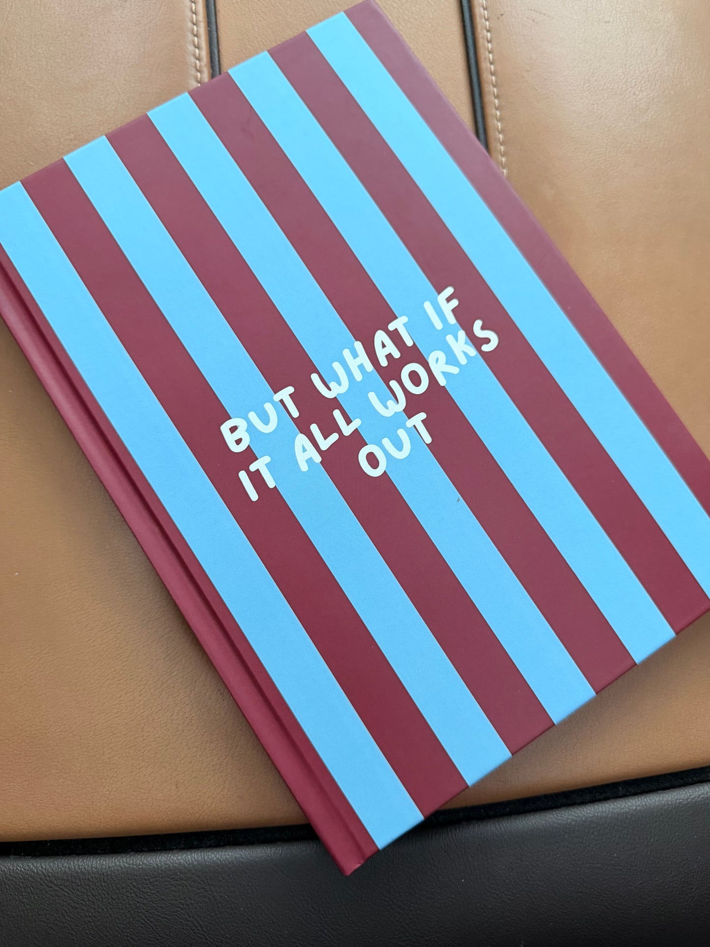Motivation Stripe Notebook
