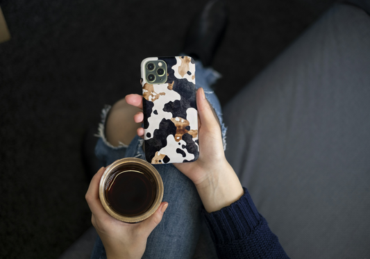 Cow Print Phone Case| Farah & co.