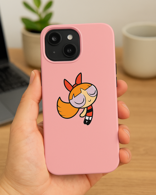💖 Blossom Pink Powerpuff Phone Case