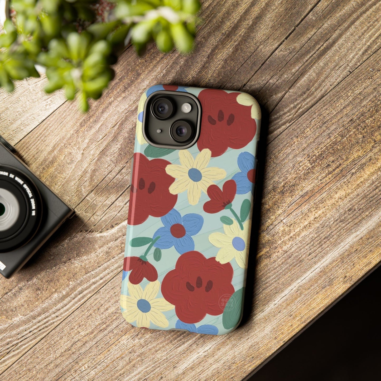 Retro Flower Power Phone Case 🌼