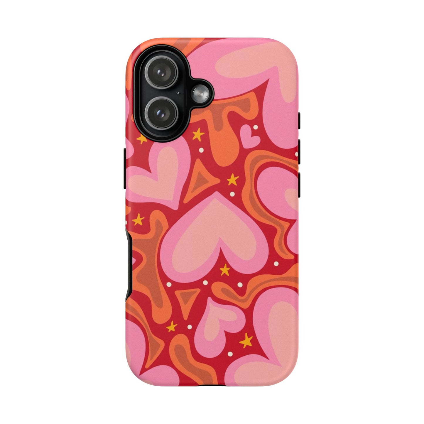 Retro Hearts Phone Case
