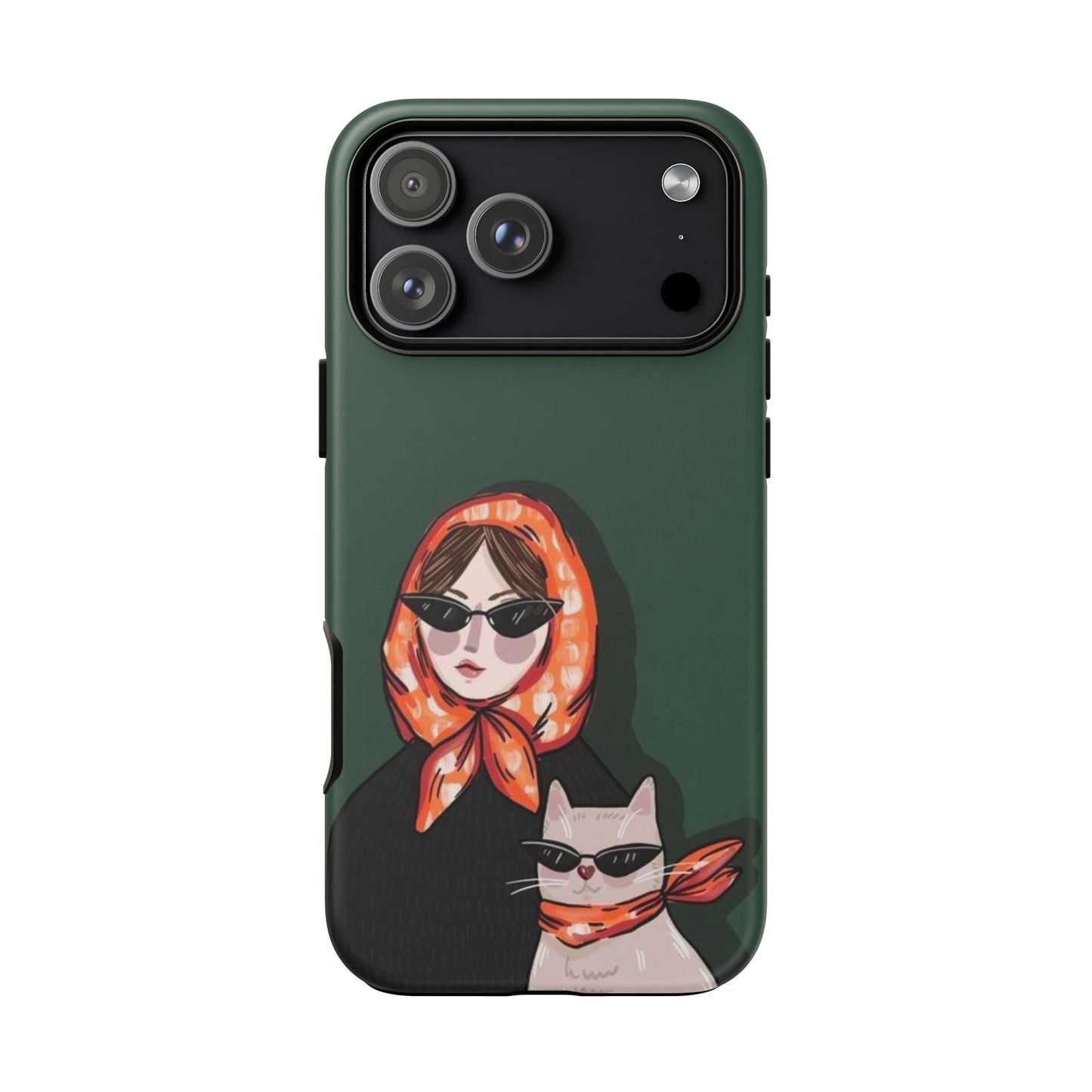 Lady & Cat Chic Phone Case