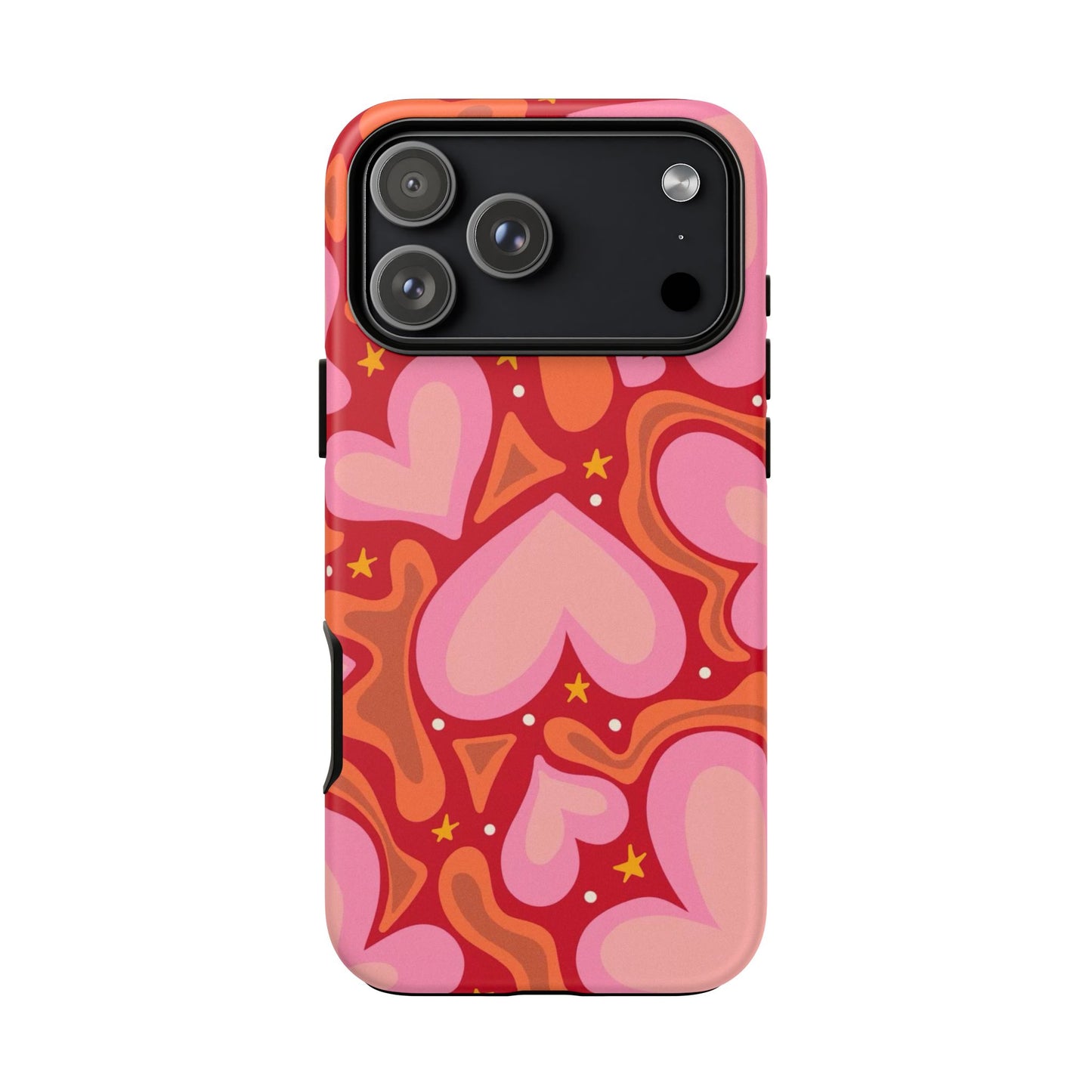 Retro Hearts Phone Case