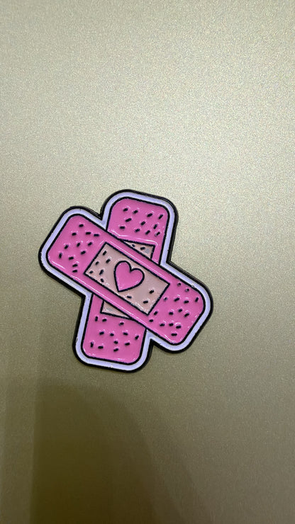 Cute Aesthetic Enamel Sticker Collection 🎀✨ | Cartoon & Minimal Sticker