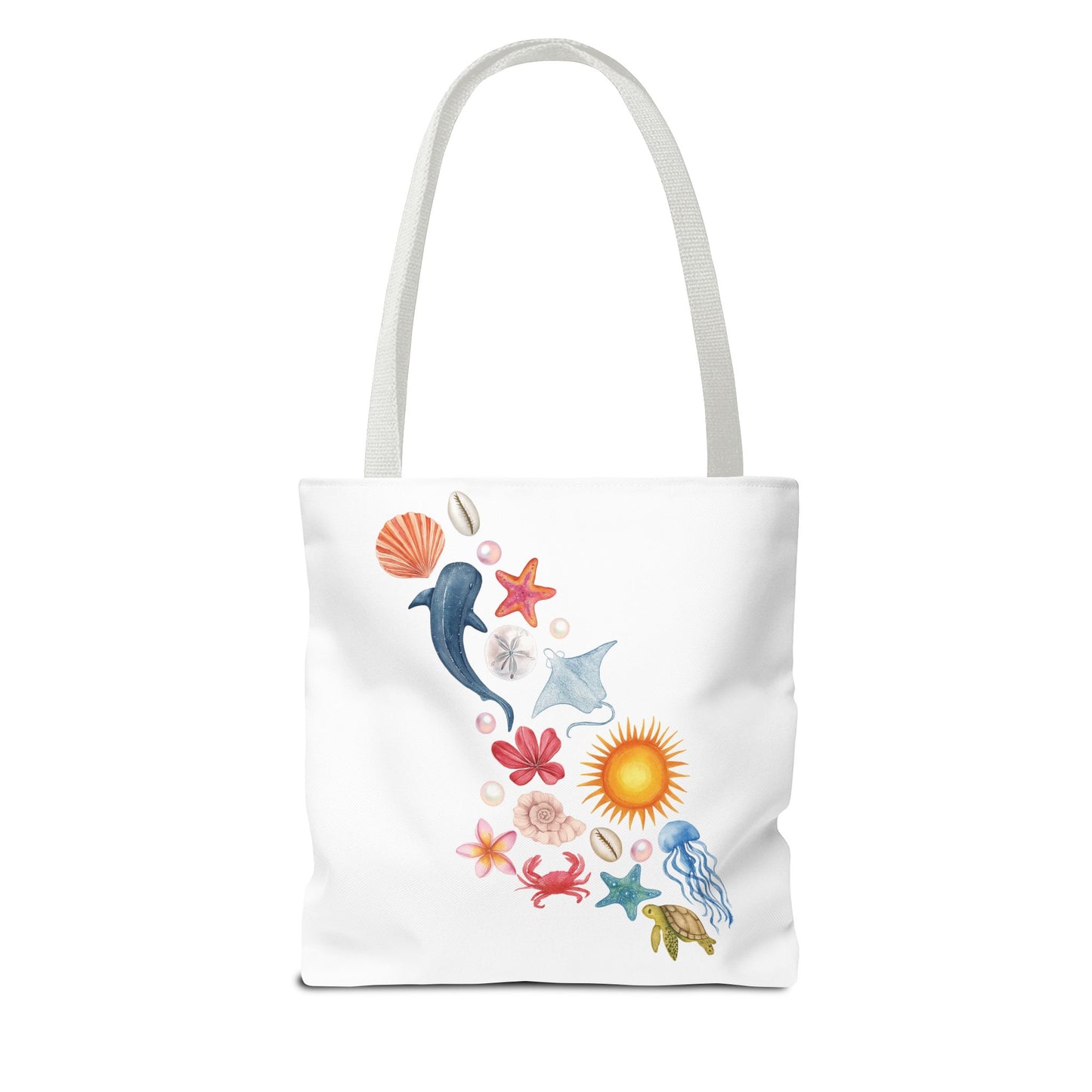 Here Comes the Sun - Cute Summer Tote bag for Beach Days