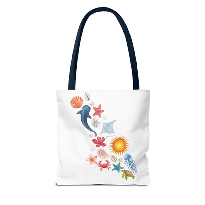 Here Comes the Sun - Cute Summer Tote bag for Beach Days