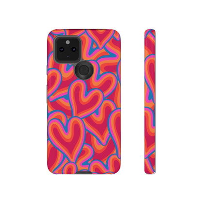 Groovy Hearts Phone Case ❤️✨