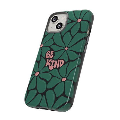 Be Kind Floral Phone Case – Protective & Stylish Case for iPhone/Android