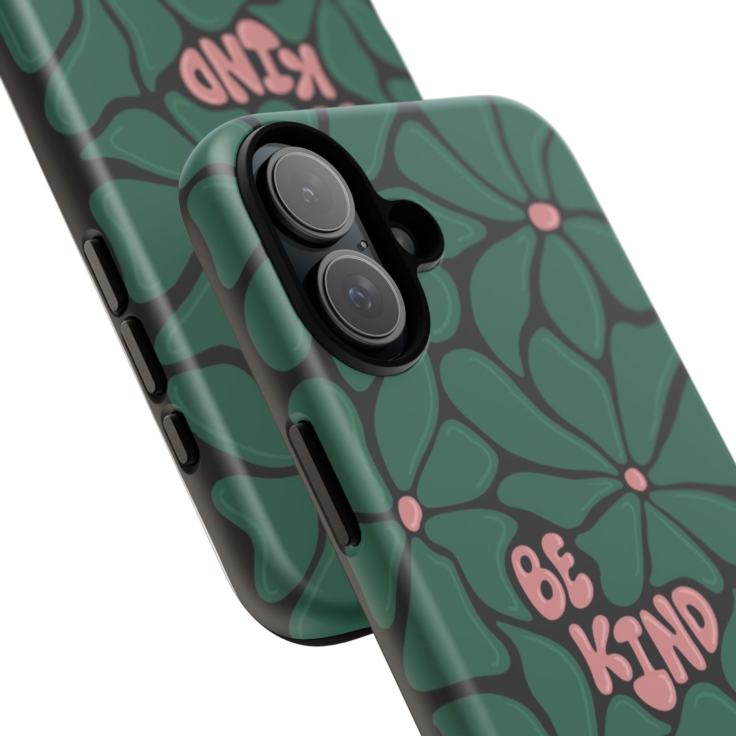 Be Kind Floral Phone Case – Protective & Stylish Case for iPhone/Android