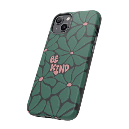 Be Kind Floral Phone Case – Protective & Stylish Case for iPhone/Android
