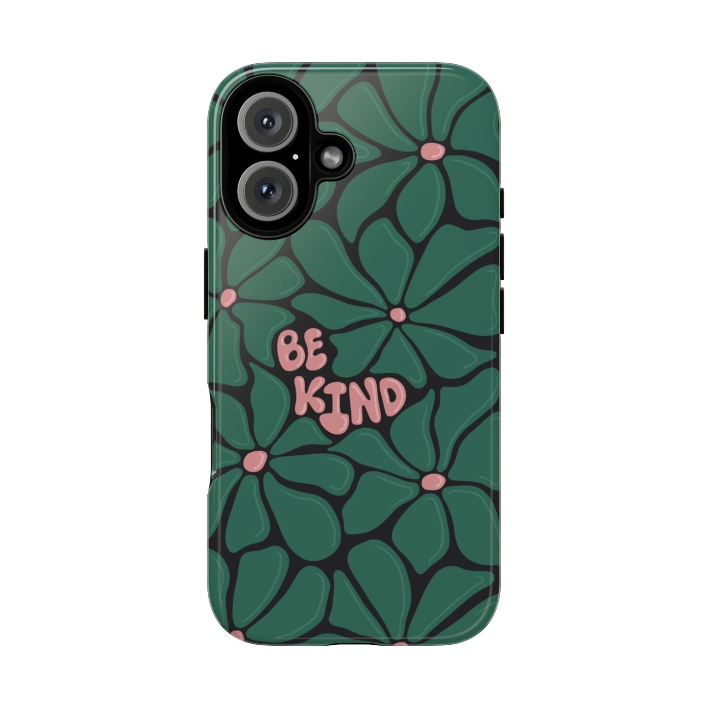 Be Kind Floral Phone Case – Protective & Stylish Case for iPhone/Android