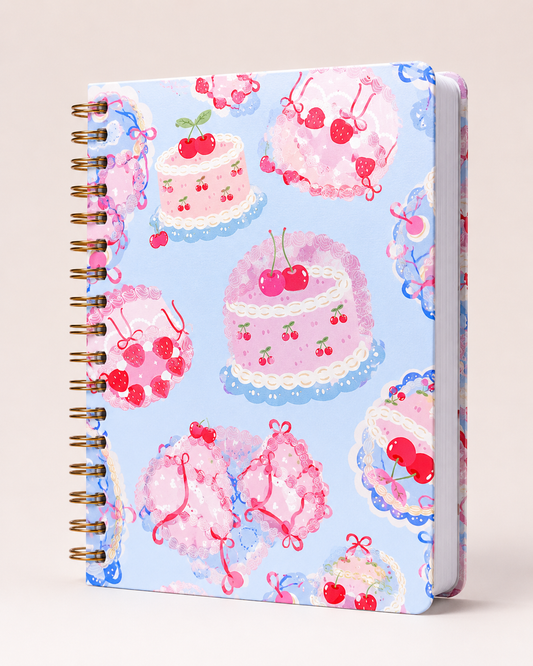 Cherry Cake Spiral Notebook