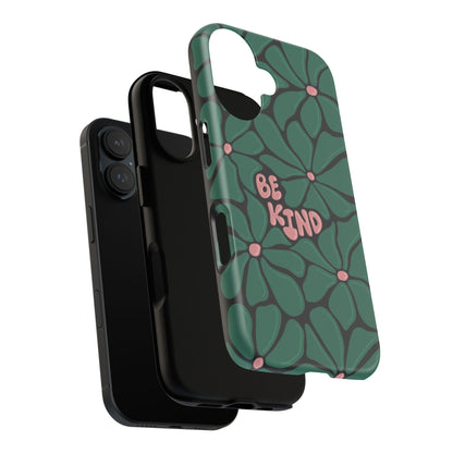 Be Kind Floral Phone Case – Protective & Stylish Case for iPhone/Android