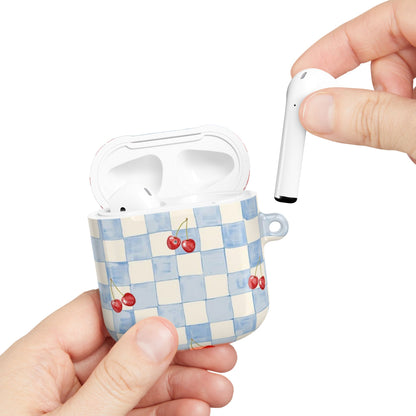 Cherry Checkerboard AirPods Pro Case