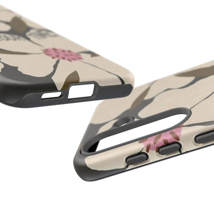 Take Your Time Floral Phone Case – Minimal Aesthetic Protection