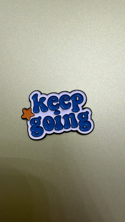 Mood & Quote Enamel Sticker