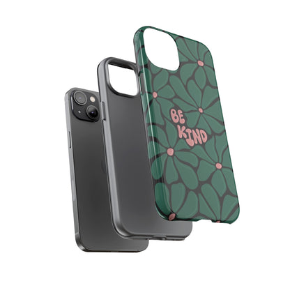 Be Kind Floral Phone Case – Protective & Stylish Case for iPhone/Android