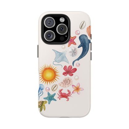Seaside Dreams iPhone cover - Ocean - Inspired art for beach lovers