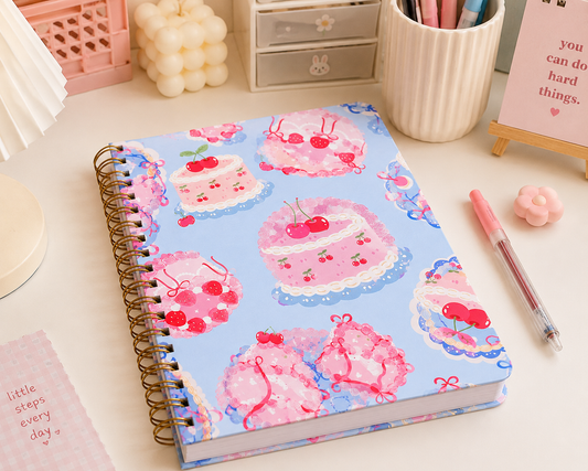 Cherry Cake Spiral Notebook