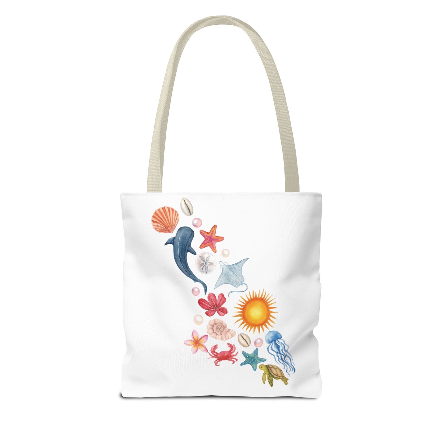 Here Comes the Sun - Cute Summer Tote bag for Beach Days