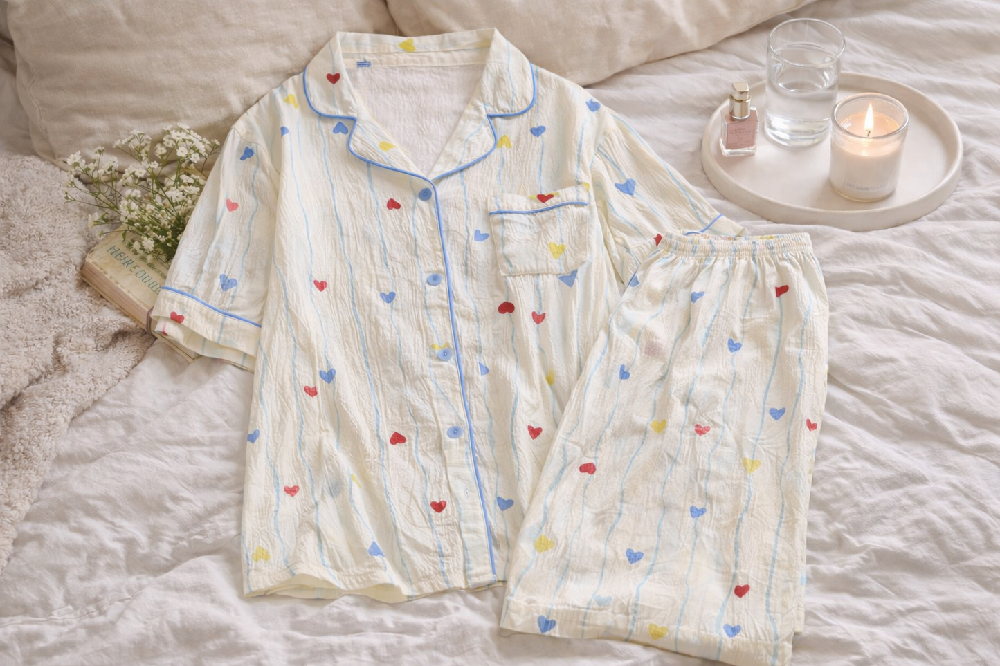Sweet Hearts Pajama Set
