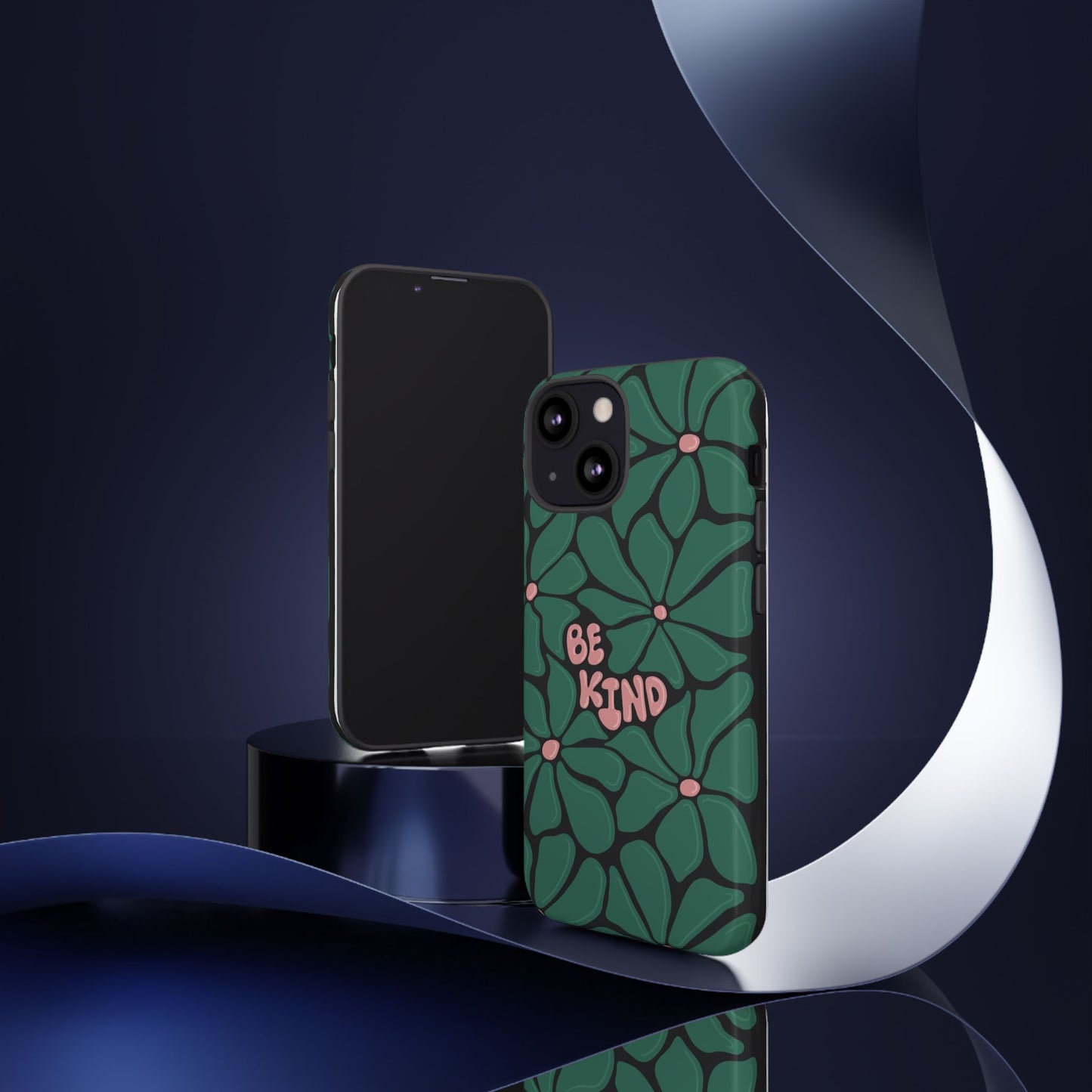 Be Kind Floral Phone Case – Protective & Stylish Case for iPhone/Android