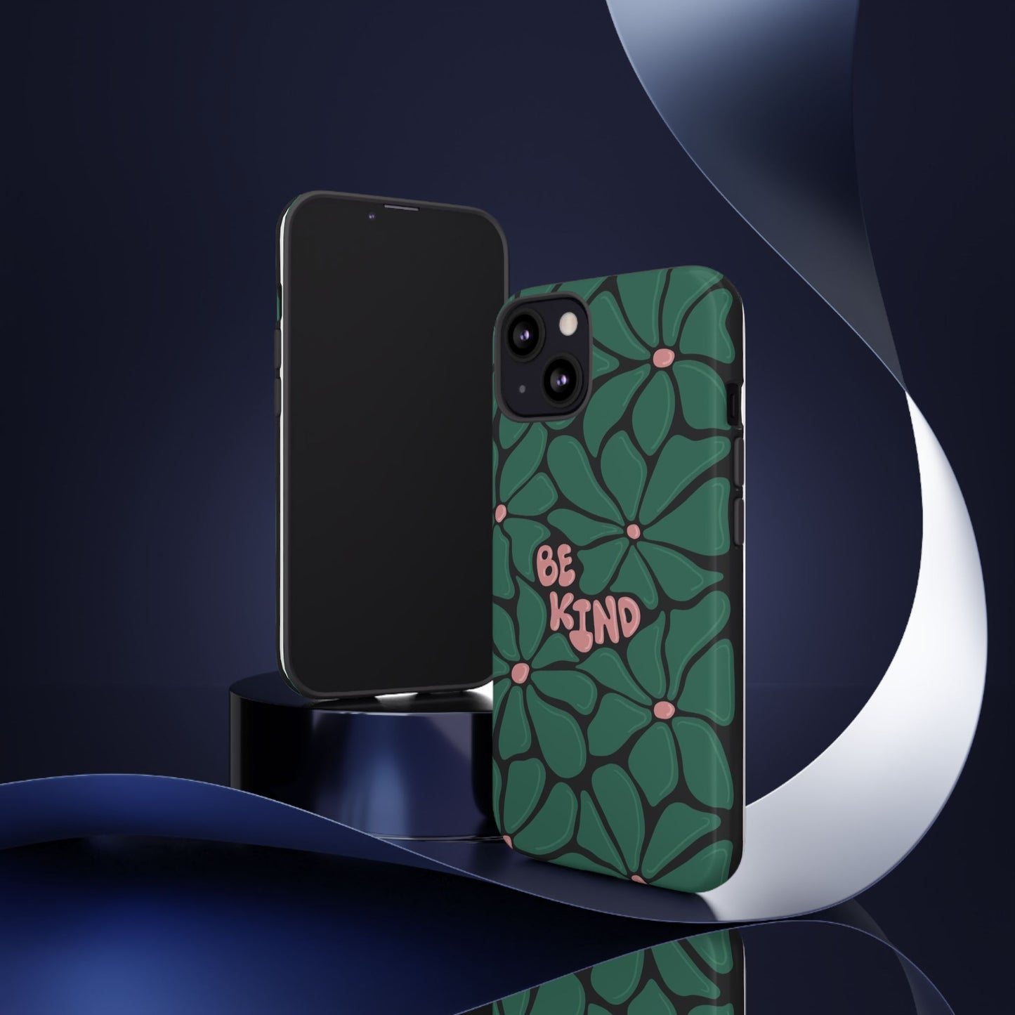 Be Kind Floral Phone Case – Protective & Stylish Case for iPhone/Android