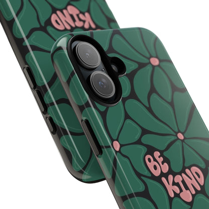 Be Kind Floral Phone Case – Protective & Stylish Case for iPhone/Android