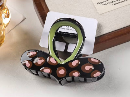 Polka Pop Hair Claw Clip