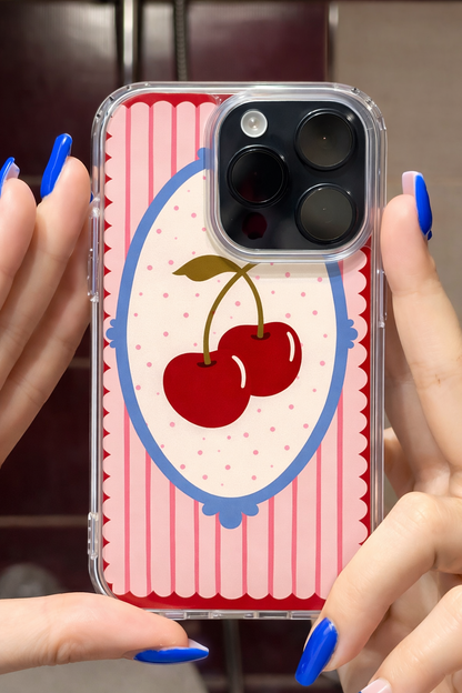 Cherry Blossom Clear Phone Case