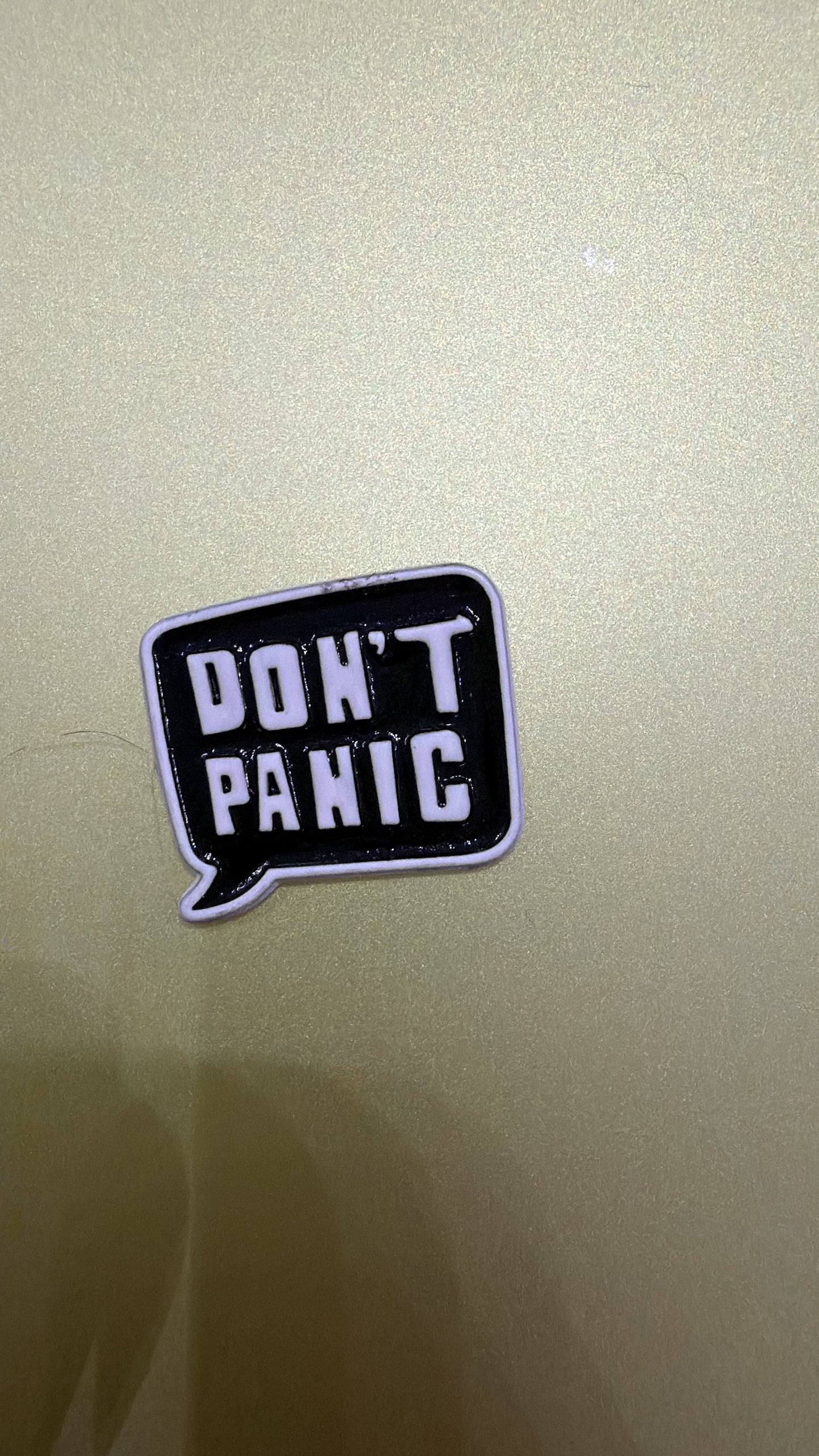 Mood & Quote Enamel Sticker