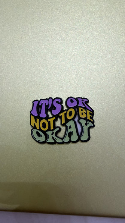 Mood & Quote Enamel Sticker