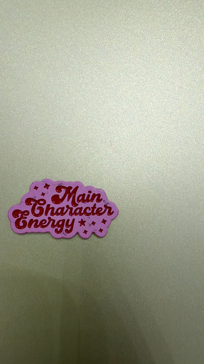 Mood & Quote Enamel Sticker