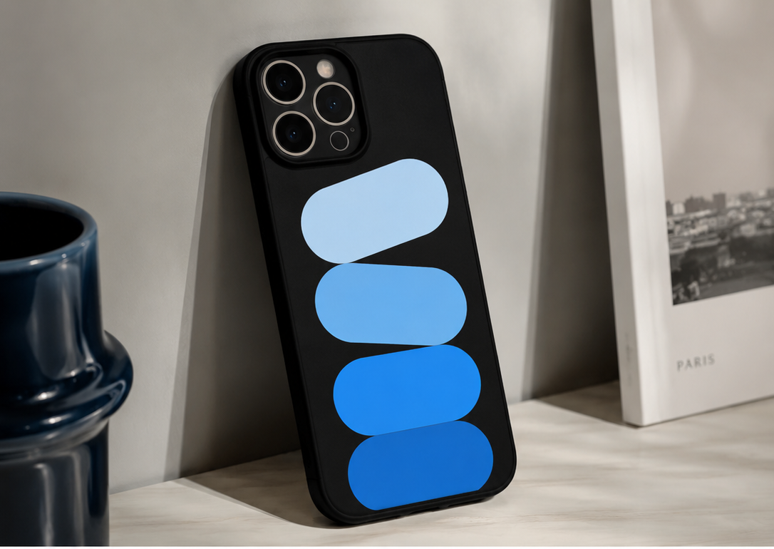 Blue Motion Aesthetic Case