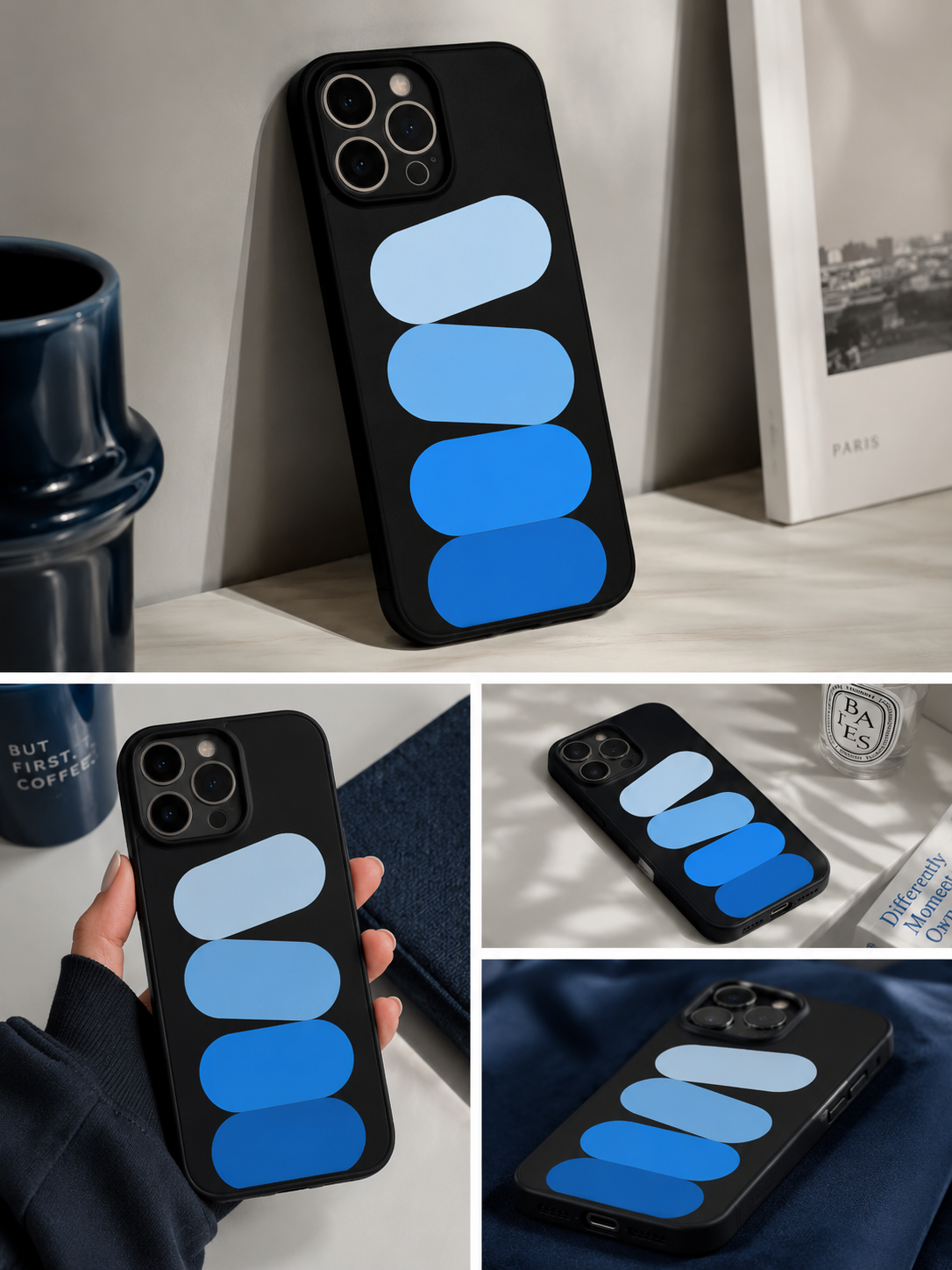 Blue Motion Aesthetic Case