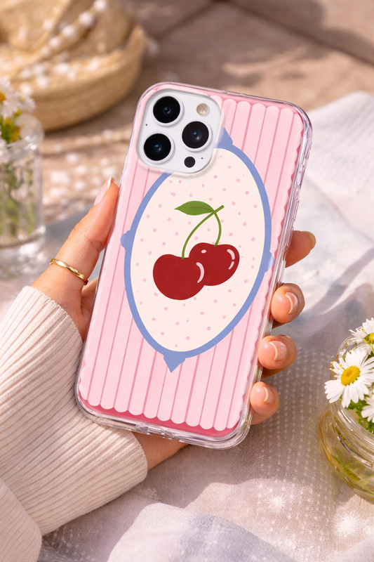 Cherry Blossom Clear Phone Case